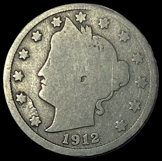 1912 Liberty Victory Nickel NICELY CIRCULATED