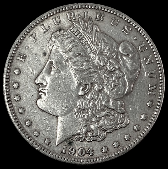 1904 Morgan Silver Dollar CLOSELY UNCIRCULATED