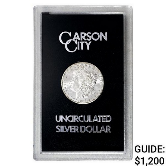 1884-CC Morgan Silver Dollar GSA