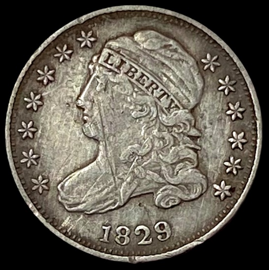 1829 Capped Bust Dime LIGHTLY CIRCULATED
