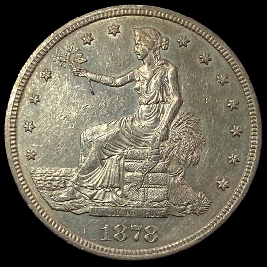 1878-S Silver Trade Dollar UNCIRCULATED