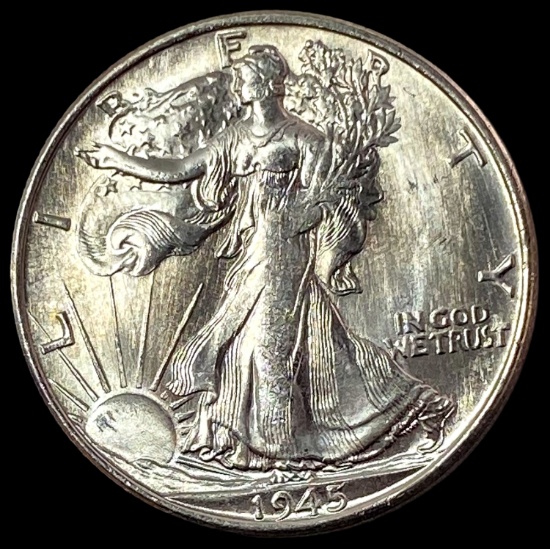 1945 Silver Half Dollar (Walking Liberty) UNCIRCULATED