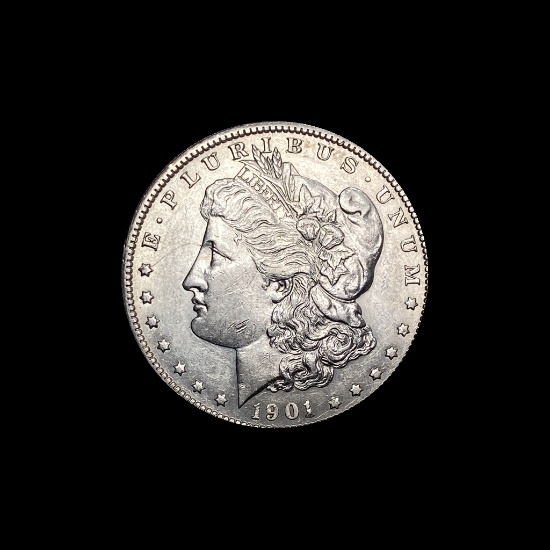 1901-S Silver Morgan Dollar CLOSELY UNCIRCULATED