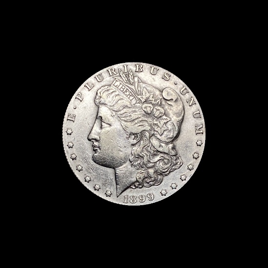 1899-S Silver Morgan Dollar CLOSELY UNCIRCULATED