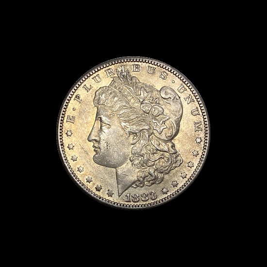 1883-S Silver Morgan Dollar CLOSELY UNCIRCULATED