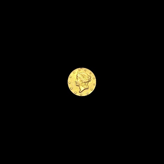 1851 $1 Liberty Head Gold Dollar CLOSELY UNCIRCULATED