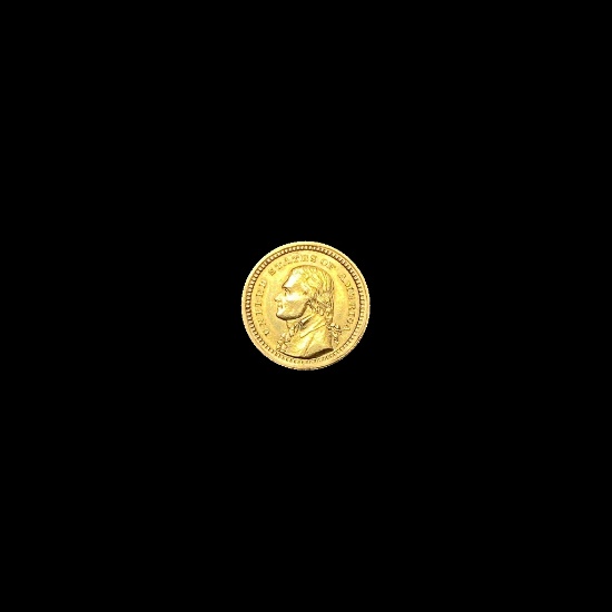 1903 Gold Louisiana Purchase Exposition Dollar UNCIRCULATED
