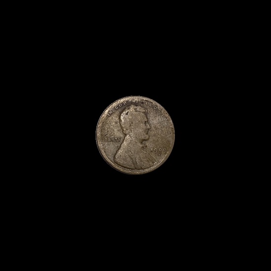 1909-S Lincoln Wheat Cent NICELY CIRCULATED