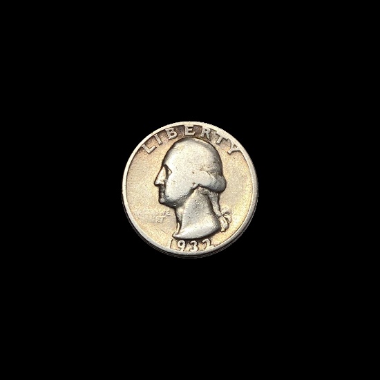 1932-D Silver Washington Quarter NICELY CIRCULATED