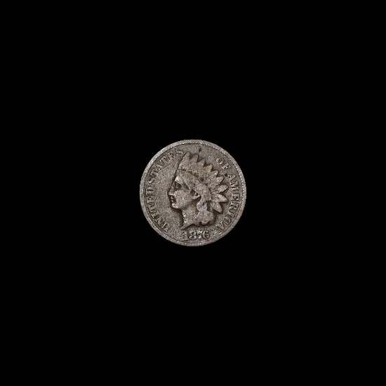 1876 Indian Head Cent NICELY CIRCULATED