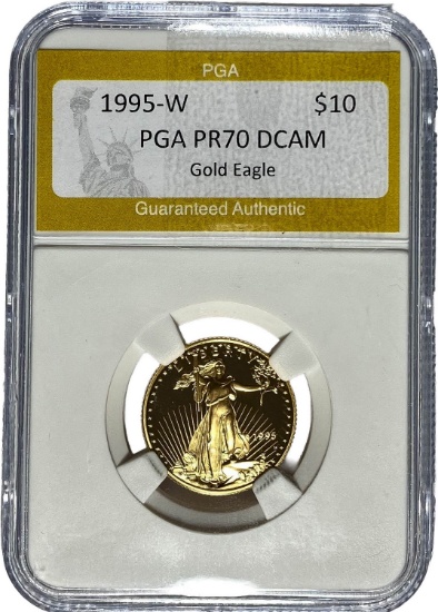 1995-W Gold Eagle PGA PR70 DCAM