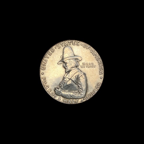1920 Silver Pilgrim Tercentenary Half Dollar UNCIRCULATED