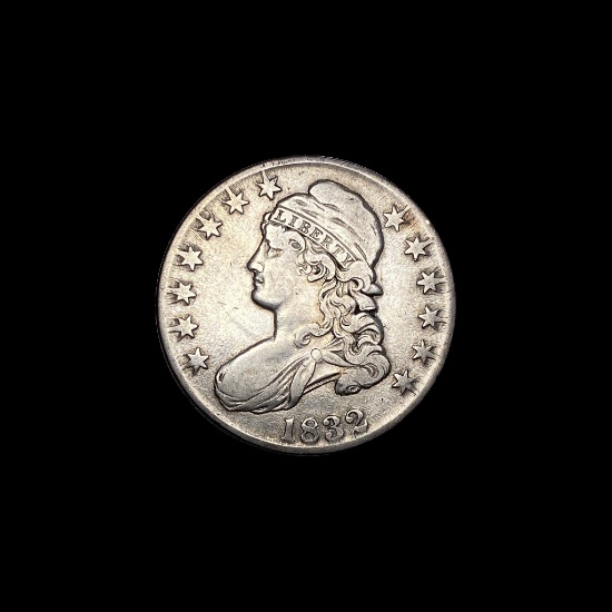 1832 Capped Bust Half Dollar LIGHTLY CIRCULATED