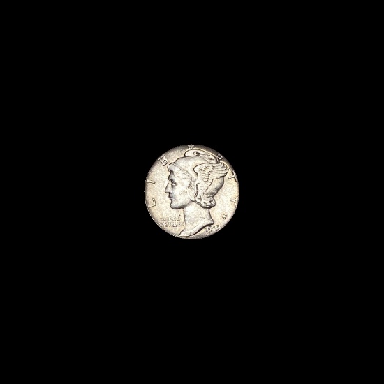 1919-S Mercury Dime LIGHTLY CIRCULATED