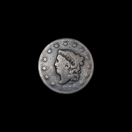 1817 Coronet Head Large Cent NICELY CIRCULATED