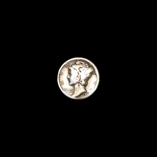 1921 Mercury Dime NICELY CIRCULATED