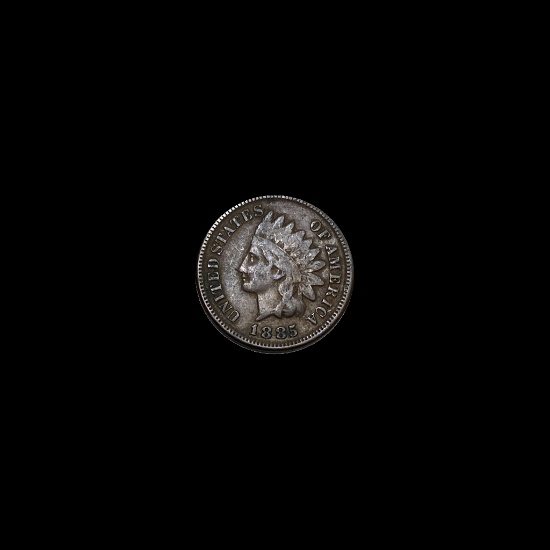 1885 Indian Head Cent NICELY CIRCULATED