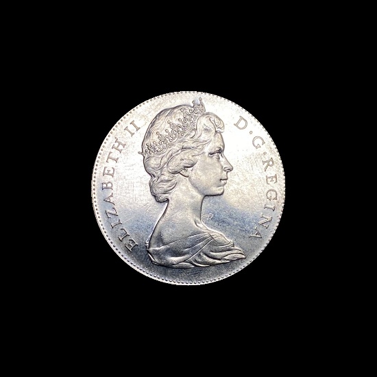 1965 Canada Silver Dollar GEM BU