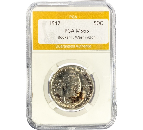 1947 Booker T. Washington 50C PGA MS65