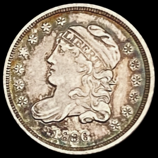 1836 Capped Bust Half Dime CLOSELY UNCIRCULATED