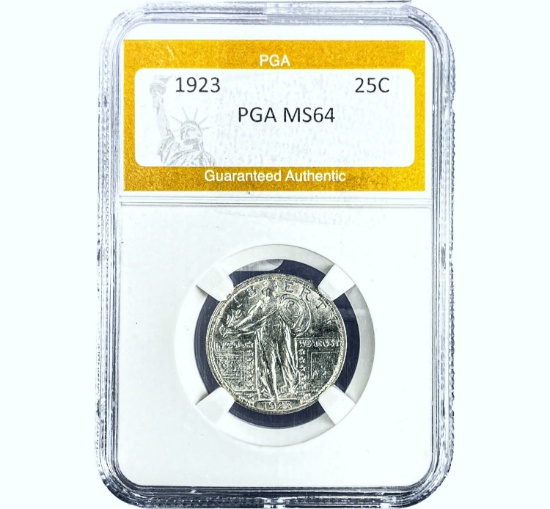 1923 Standing Liberty Quarter PGA MS64
