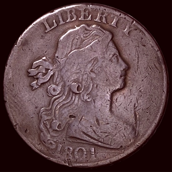 1801 Drapped Bust LG Cent NICELY CIRCULATED