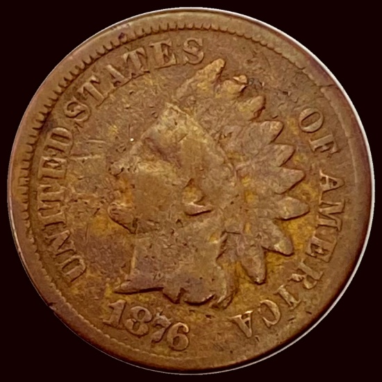 1876 Indian Head Cent NICELY CIRCULATED