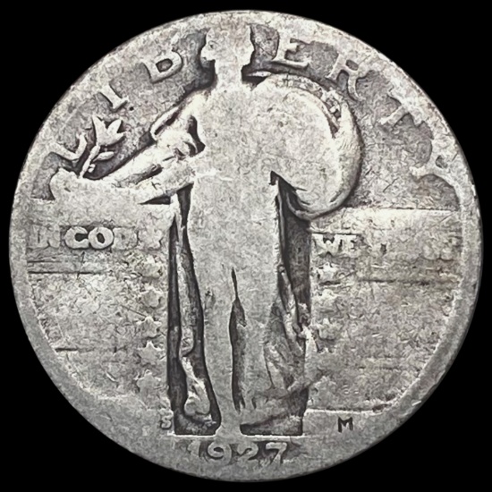1927-S Standing Liberty Quarter NICELY CIRCULATED