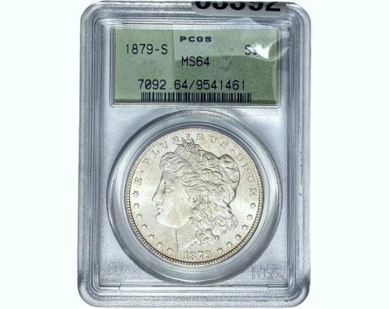 1879-S Morgan Silver Dollar PCGS MS64