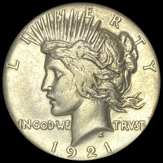 1921 Silver Peace Dollar LIGHTLY CIRCULATED