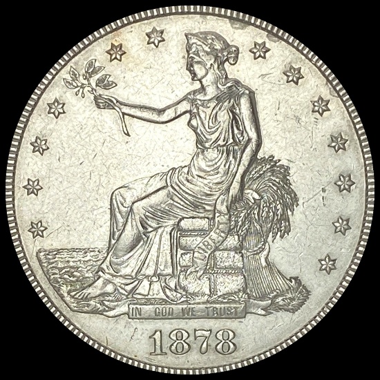 1878-S Silver Trade Dollar UNCIRCULATED