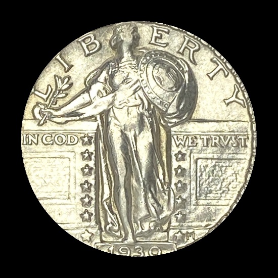 1930 Standing Liberty Quarter NEARLY UNCIRCULATED