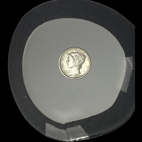 1924-S Silver Mercury Dime CLOSELY UNCIRCULATED