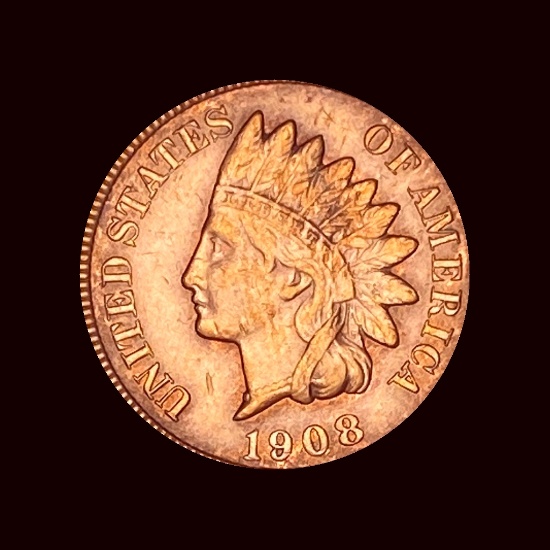 1908-S Indian Head Cent UNCIRCULATED