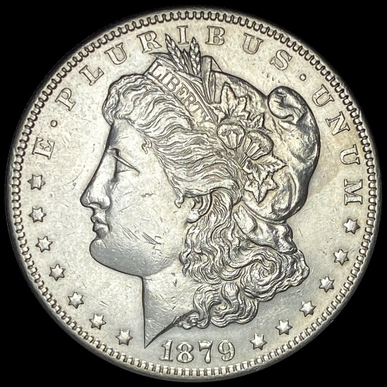 1879-S Silver Morgan Dollar CLOSELY UNCIRCULATED