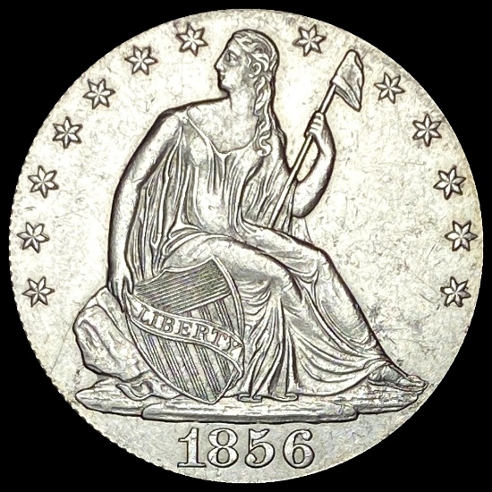 1856-O Silver Half Dollar UNCIRCULATED
