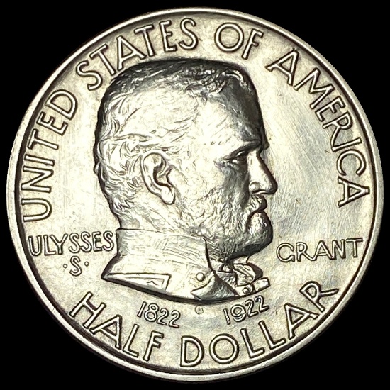 1922-S Silver Half Dollar Grant Commemorative UNCIRCULATED