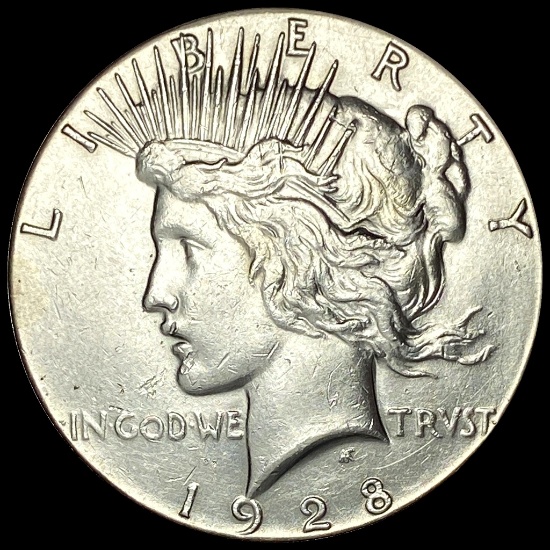 1928-S Silver Peace Dollar UNCIRCULATED