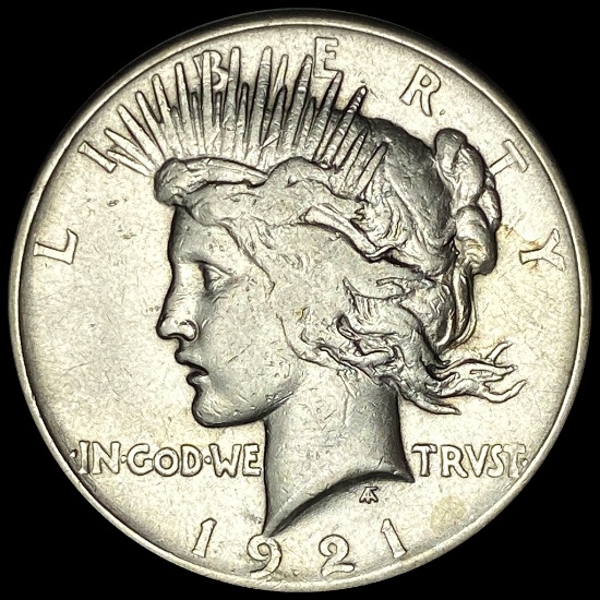 1921 Silver Peace Dollar LIGHTLY CIRCULATED