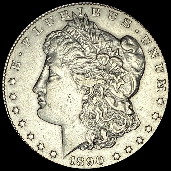 1890-CC Silver Morgan Dollar CLOSELY UNCIRCULATED