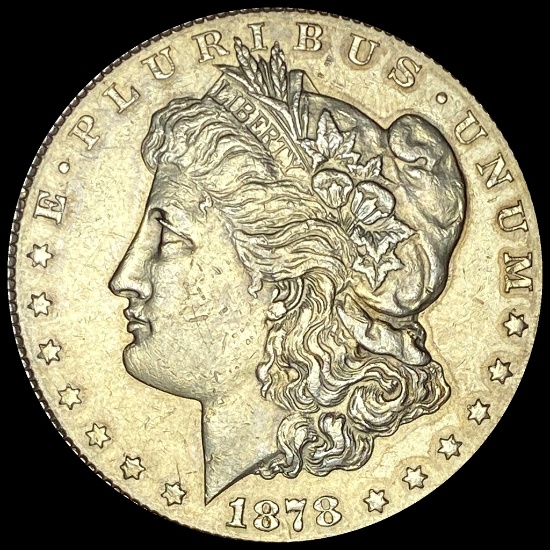 1878-CC Silver Morgan Dollar NEARLY UNCIRCULATED