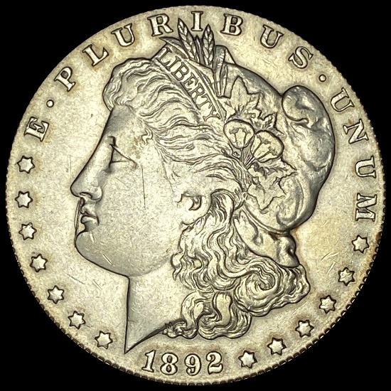1892-O Silver Morgan Dollar NEARLY UNCIRCULATED