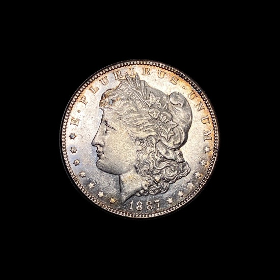1887 Silver Morgan Dollar UNCIRCULATED