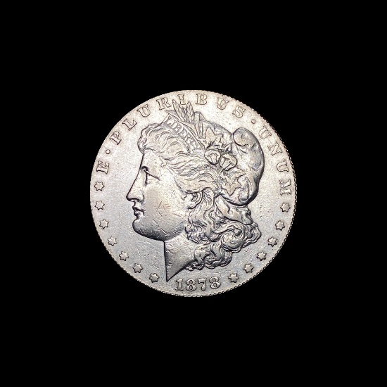 1878-CC Silver Morgan Dollar CLOSELY UNCIRCULATED