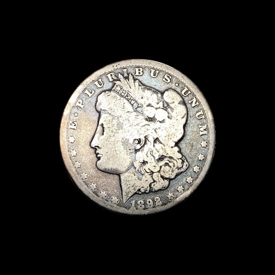 1892-CC Silver Morgan Dollar NICELY CIRCULATED
