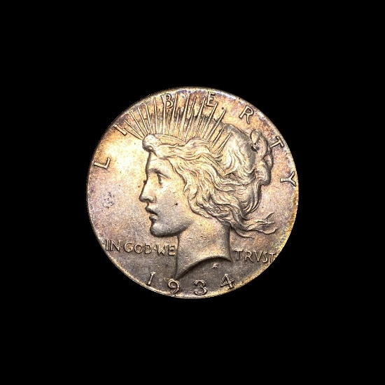 1934-D Peace Silver Dollar CLOSELY UNCIRCULATED
