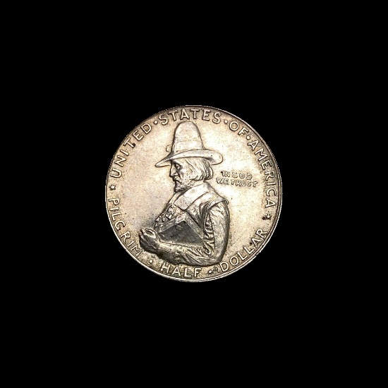 1920 Silver Pilgrim Half Dollar UNCIRCULATED