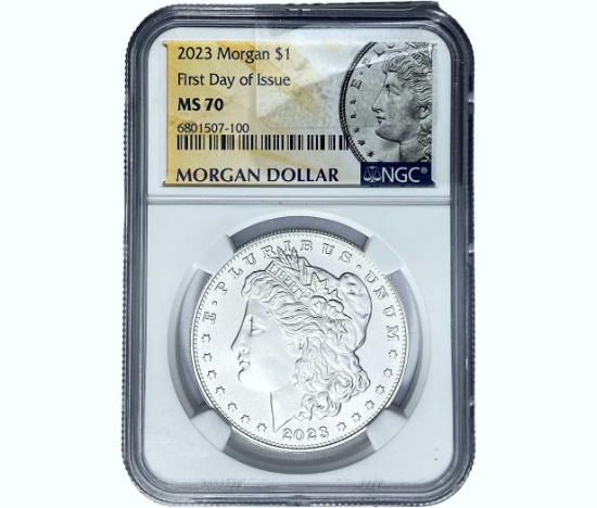 2023 Morgan Silver Dollar NGC MS70