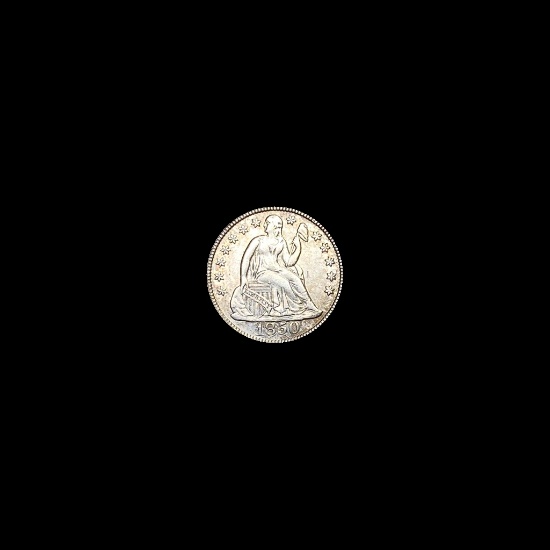 1850 Seated Liberty Dime CLOSELY UNCIRCULATED