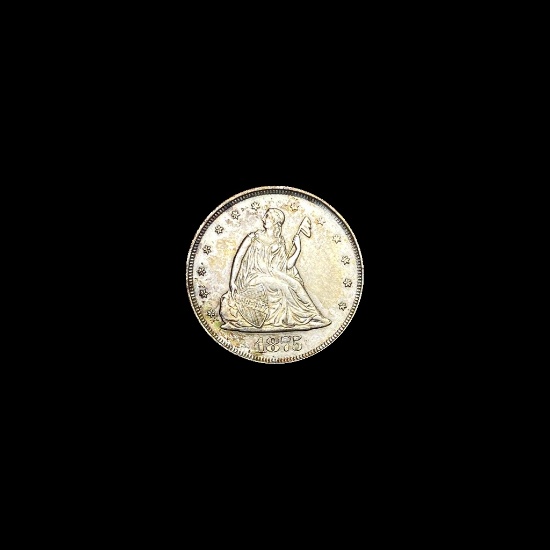1875-S Silver Twenty Cents UNCIRCULATED